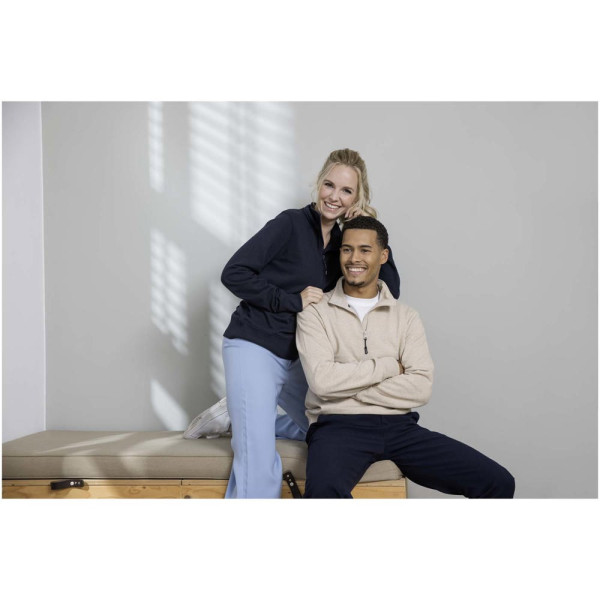 Tin Aware™ Pullover mit Half-Zip Reißverschluss aus recyceltem Material Unisex