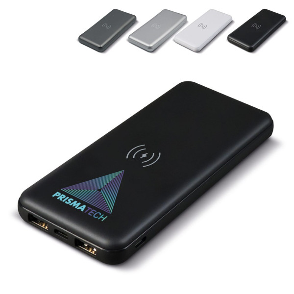 Elite Powerbank inkl. Wireless-Charger 8000mAh