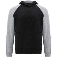 schwarz, heather grau